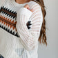Open Net Knit Sweater FF Tops