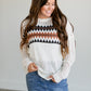 Open Net Knit Sweater FF Tops