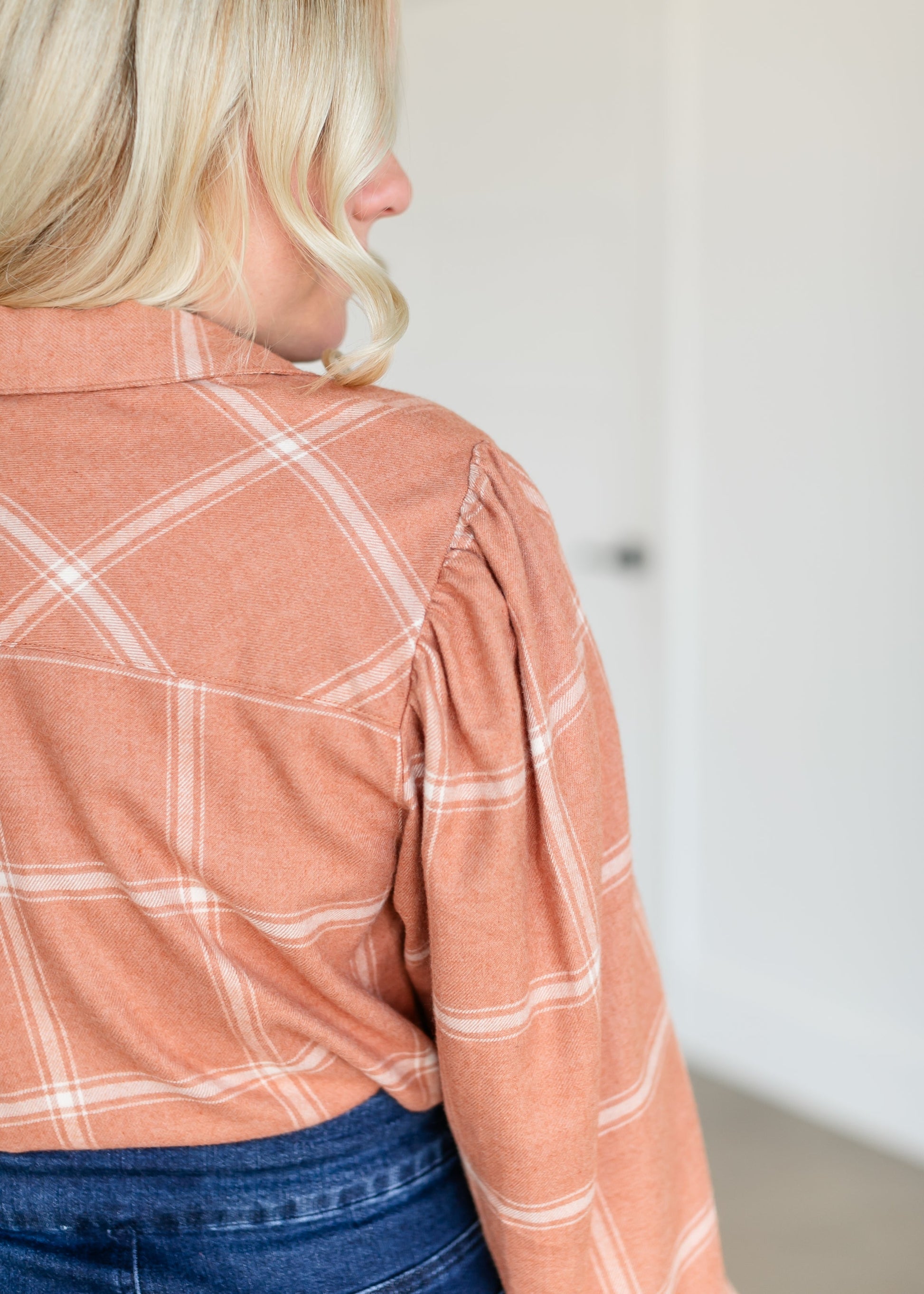 Overland Plaid Button Up Top FF Tops