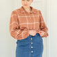 Overland Plaid Button Up Top FF Tops