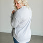 Oversized Heather Gray Shacket FF Tops