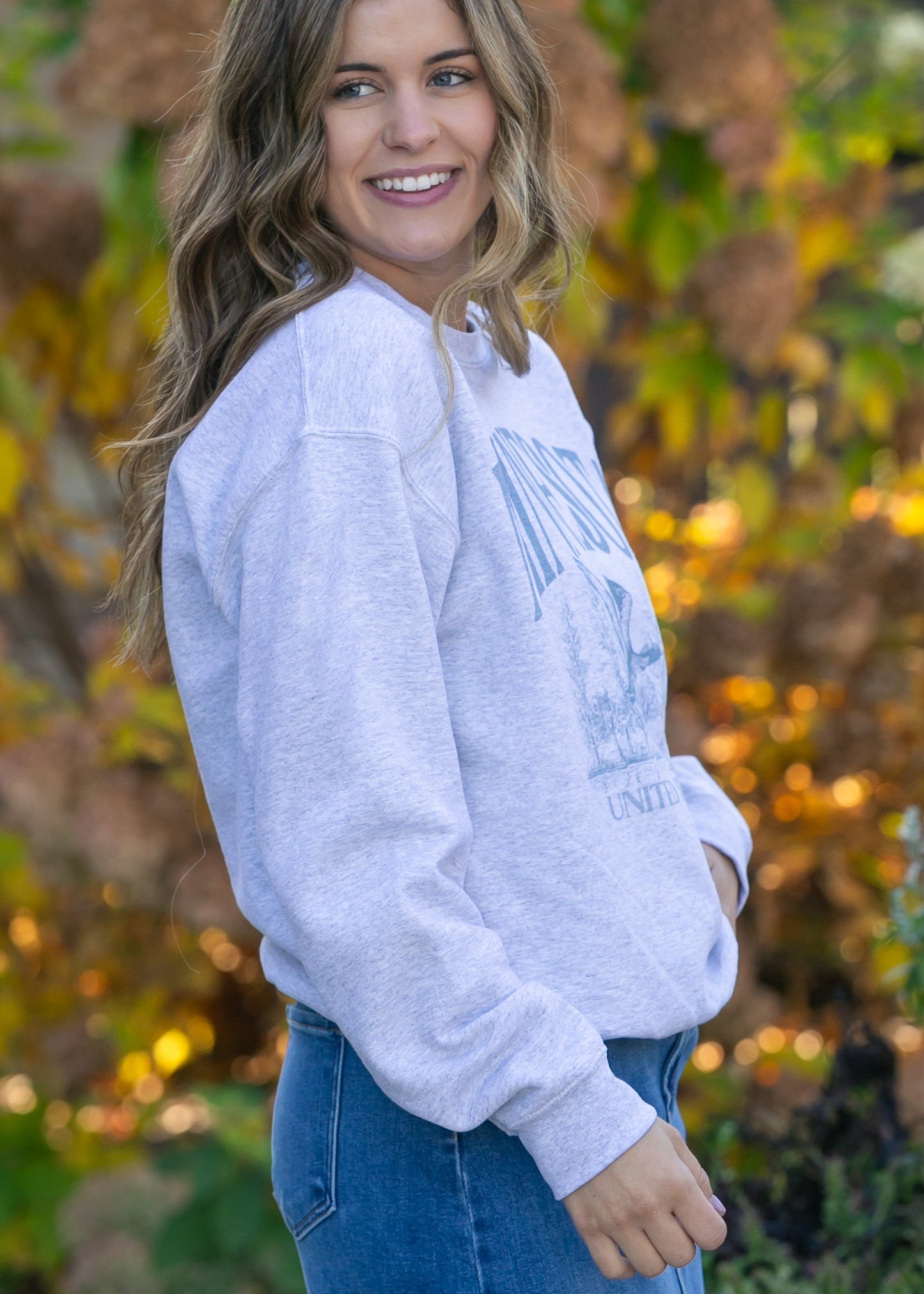 Oversized Minnesota Graphic Sweatshirt FF Tops