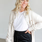 Oversized WFH Modal Shacket FF Tops Oatmeal / XS