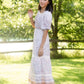 Paisley Print Square Neck Maxi Dress - FINAL SALE FF Dresses