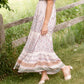 Paisley Print Square Neck Maxi Dress - FINAL SALE FF Dresses