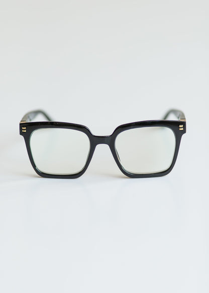 Peepers by Peeperspecs® Montage Blue Light Reading Glasses Accessories Black / None