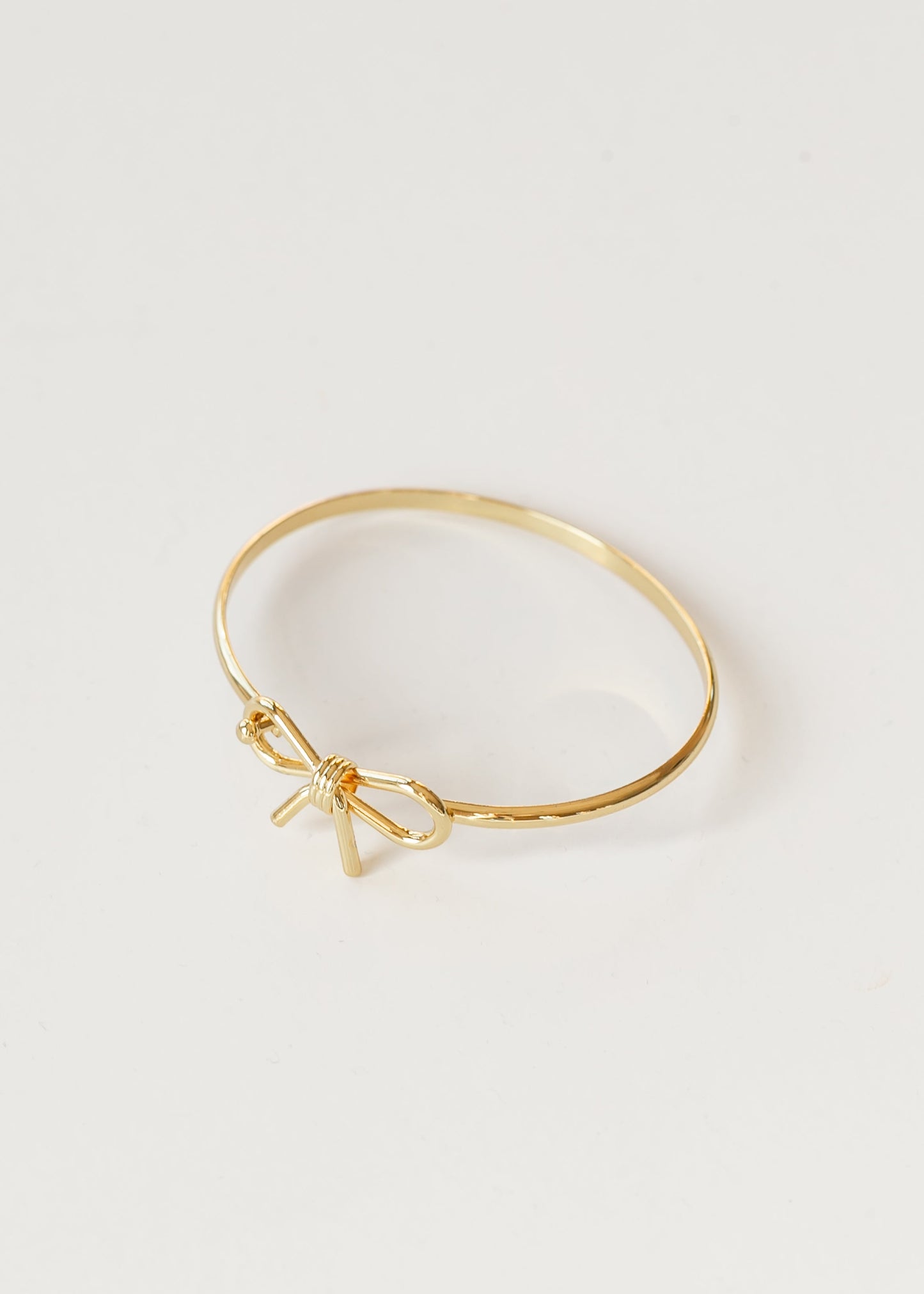 Petite Bow Bangle Bracelet Accessory