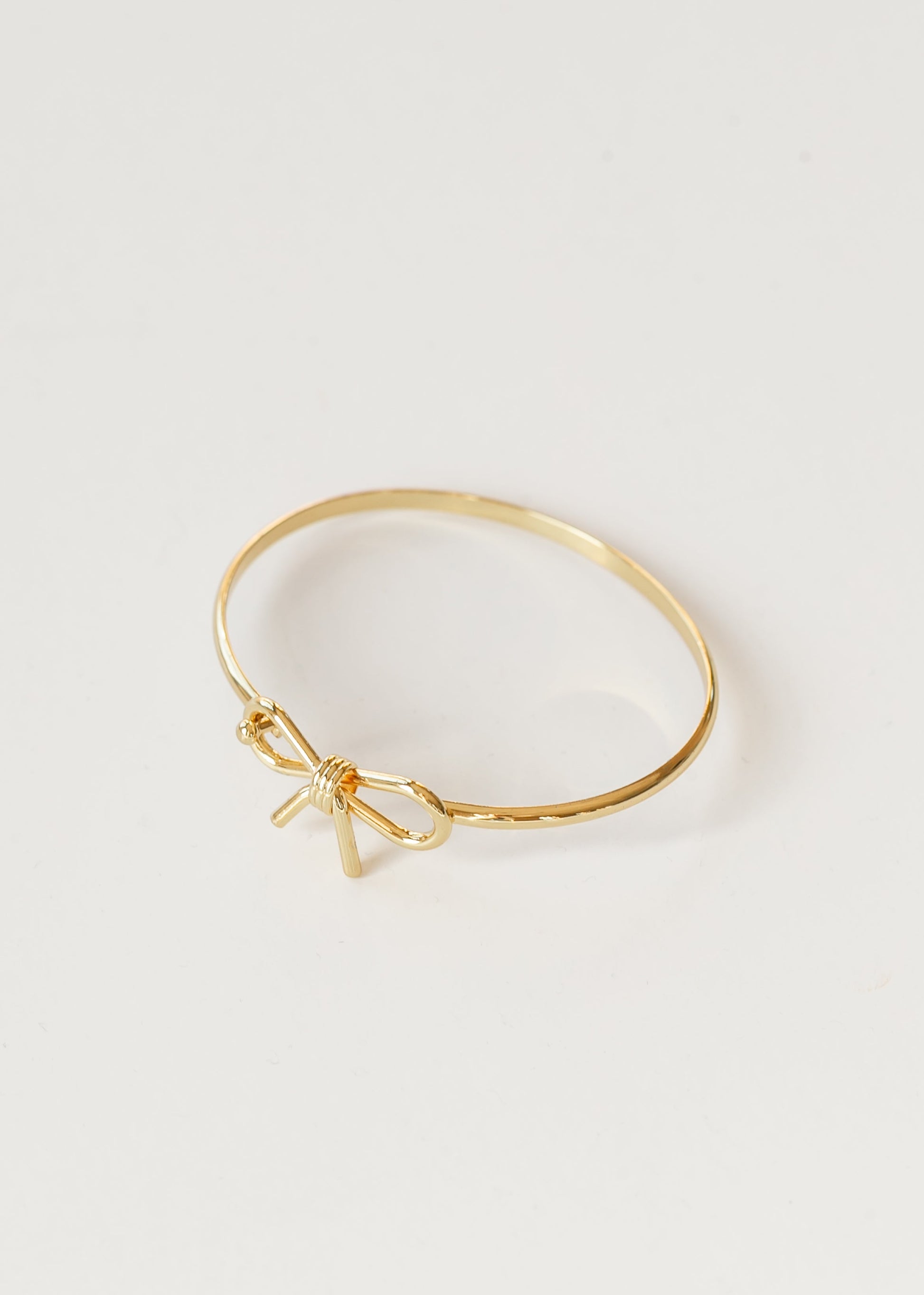 Petite Bow Bangle Bracelet Accessory
