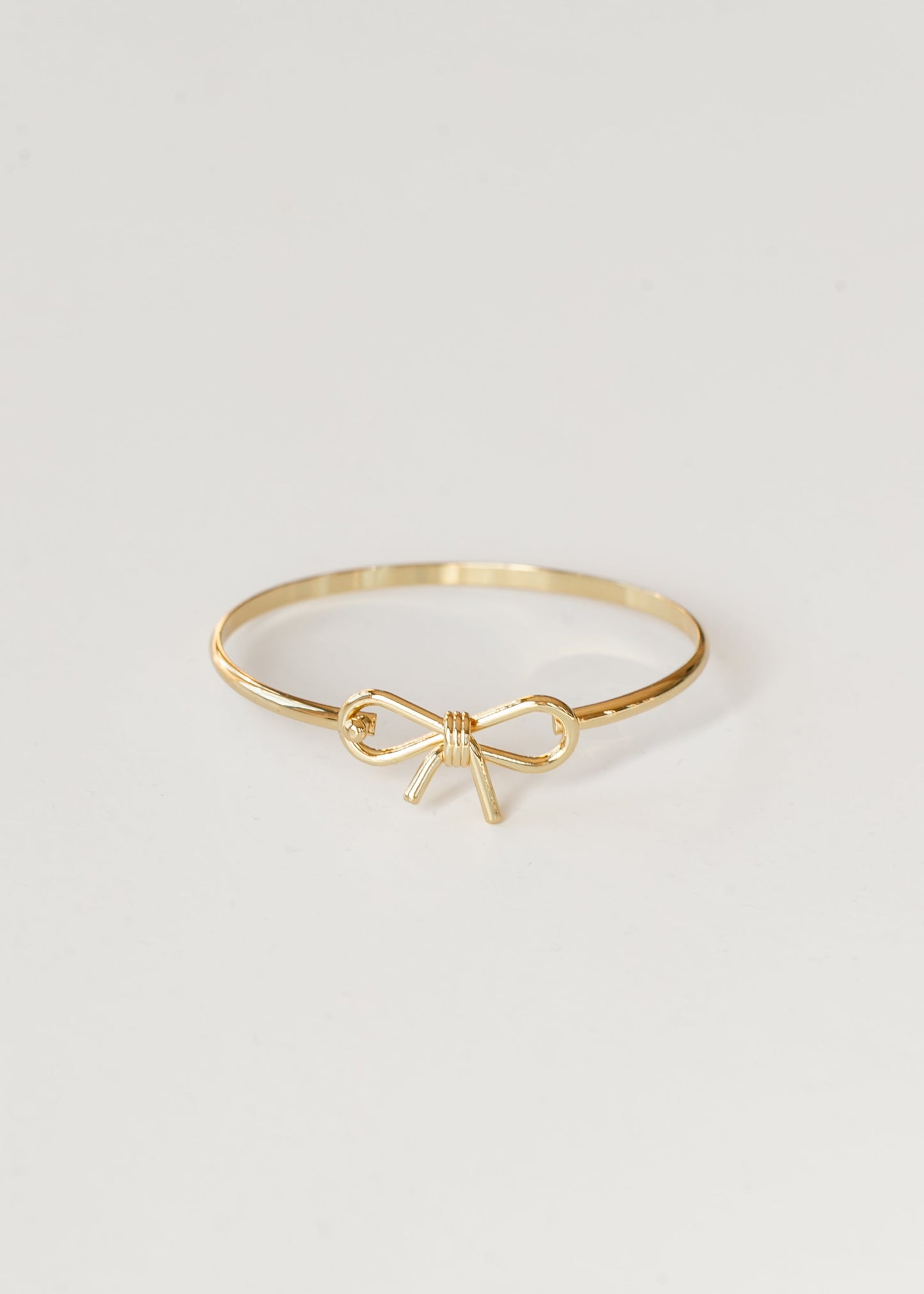 Petite Bow Bangle Bracelet Accessory