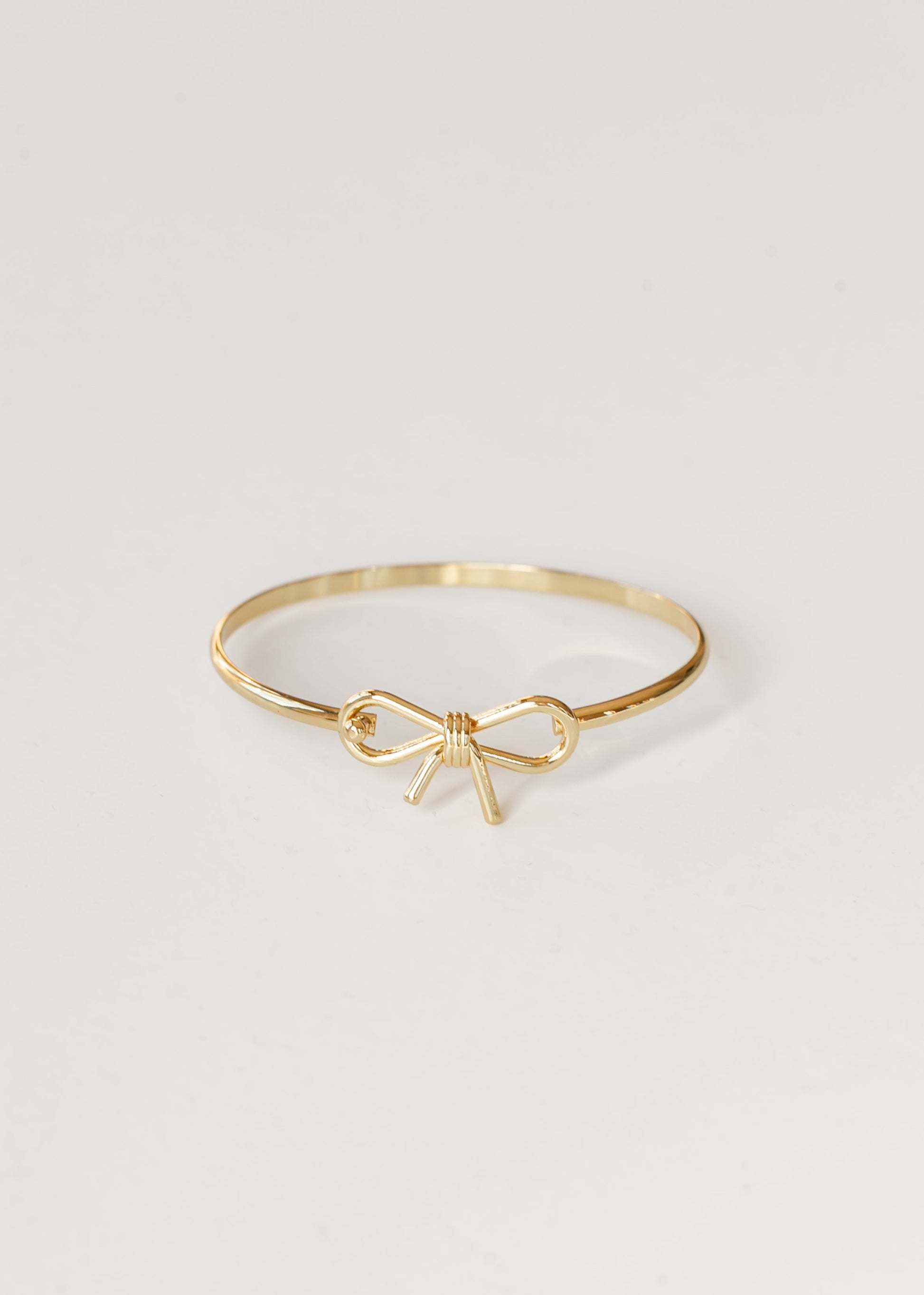 Petite Bow Bangle Bracelet Accessory