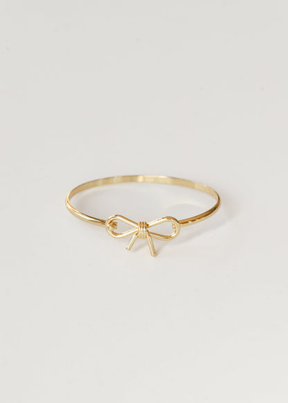 Petite Bow Bangle Bracelet Accessory