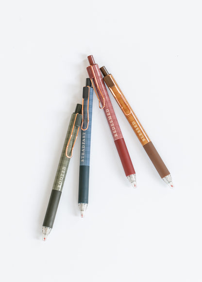 Plaid Pen 4 Piece Set Gifts