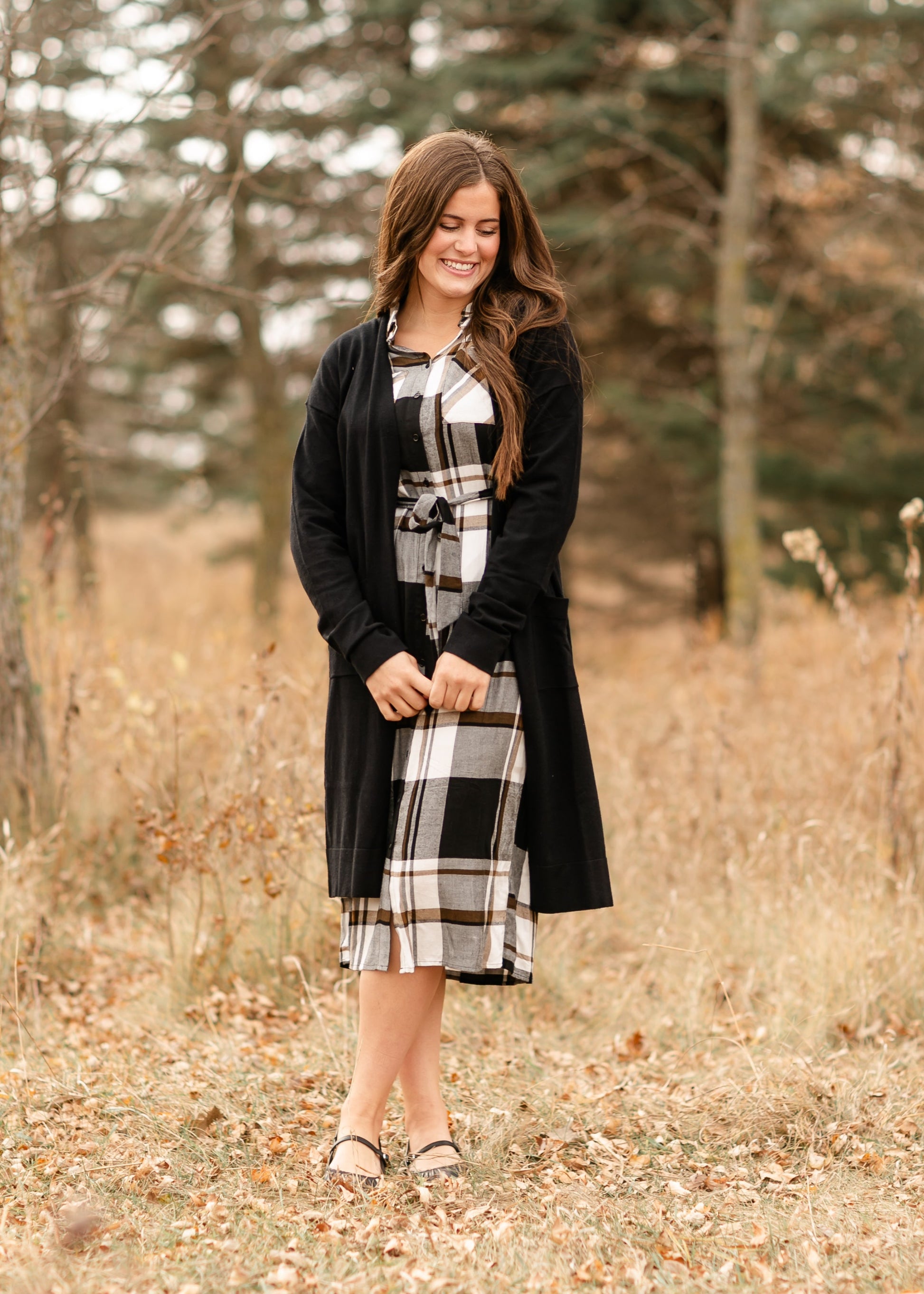 plaid midi shirt dress COLLUSION drop waist midi shirt dress in blue plaid