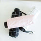 Plaid Print Mini Umbrella FF Home + Lifestyle Blush