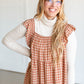 Plaid Tiered Midi Dress FF Dresses