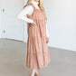 Plaid Tiered Midi Dress FF Dresses