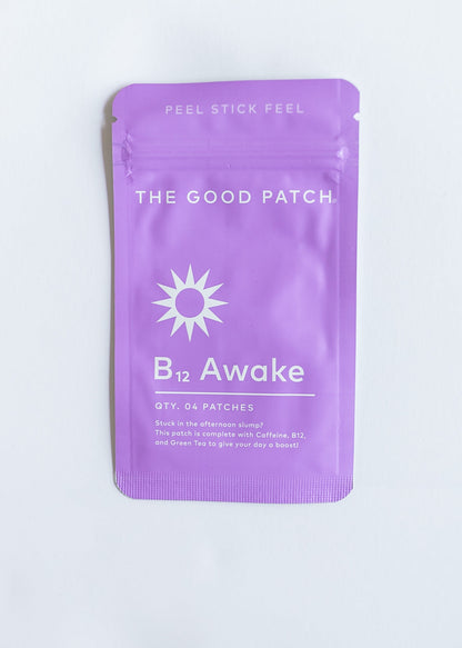 Plant Infused Skin Patches Gifts B12 Awake