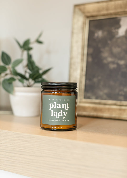Plant Lady 9oz Soy Candle Gifts