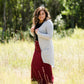 Pocket Front Ribbed Cardigan - FINAL SALE FF Layering Essentials