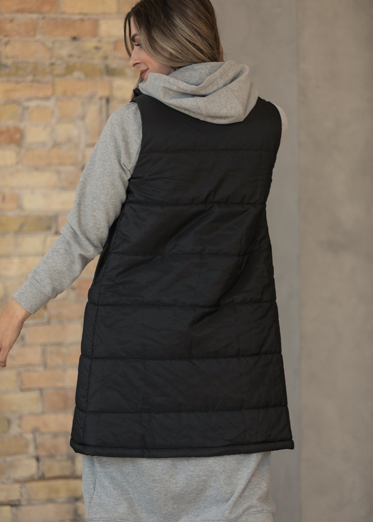 Polar Puff Vest Long IC Layering Essentials