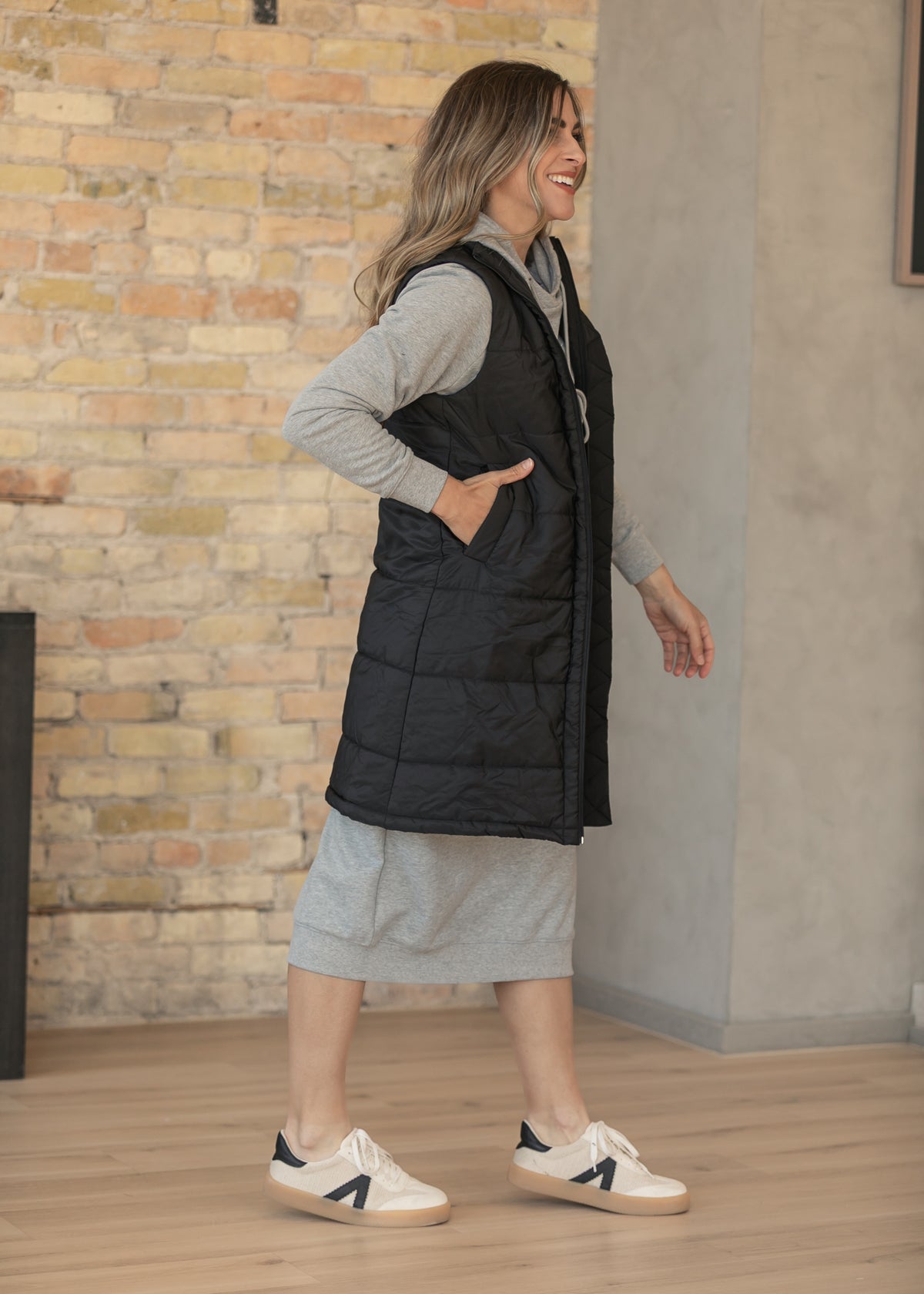 Polar Puff Vest Long IC Layering Essentials