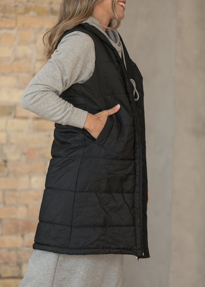 Polar Puff Vest Long IC Layering Essentials