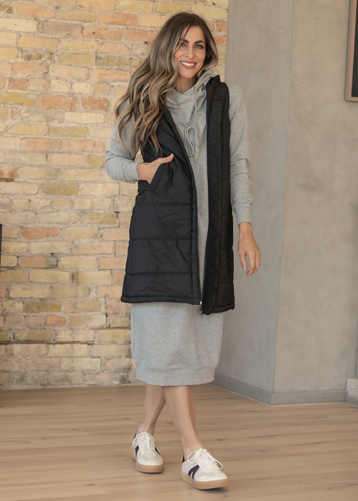 Polar Puff Vest Long IC Layering Essentials