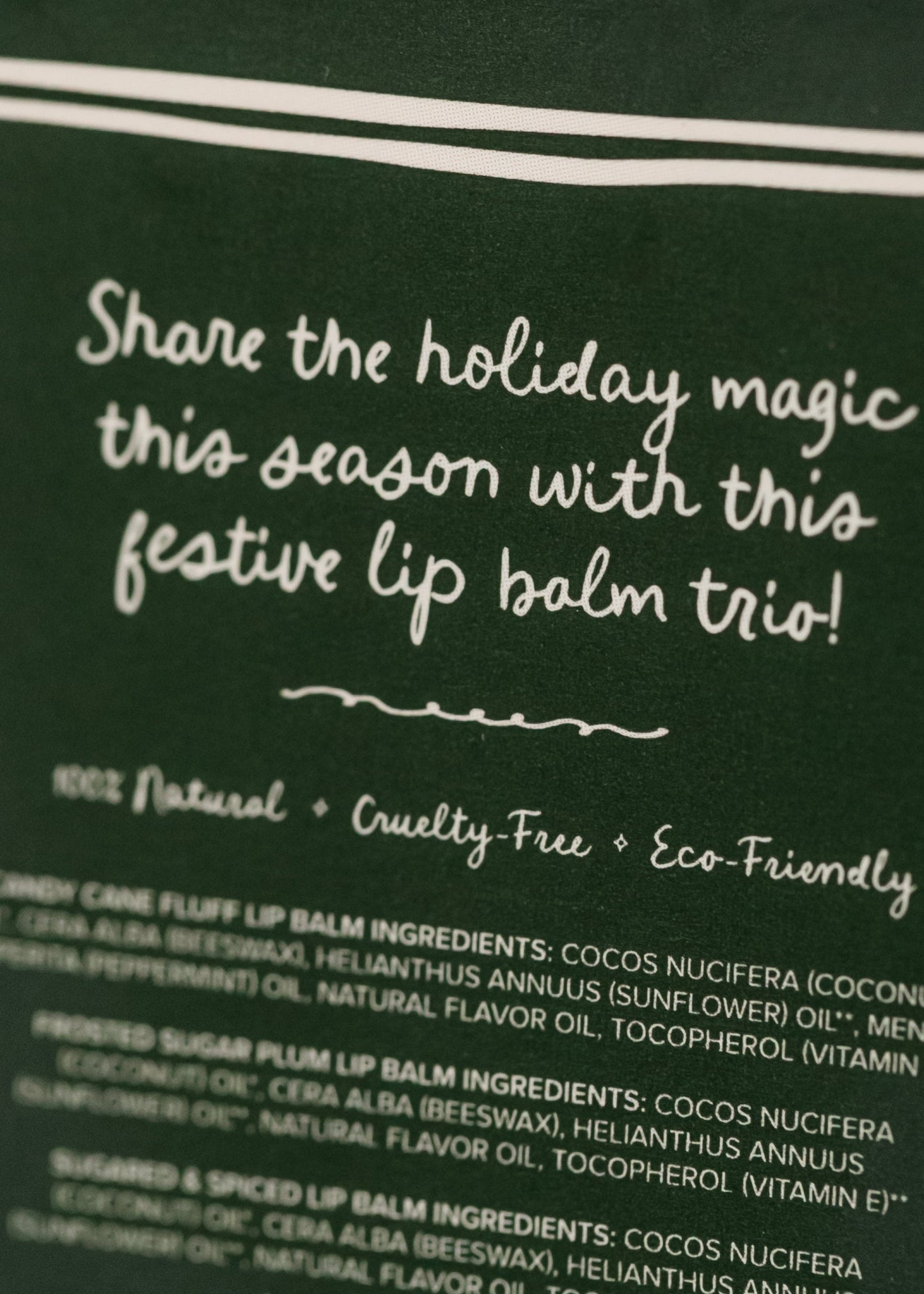 Poppy & Pout Lip Balm Ornament Gifts