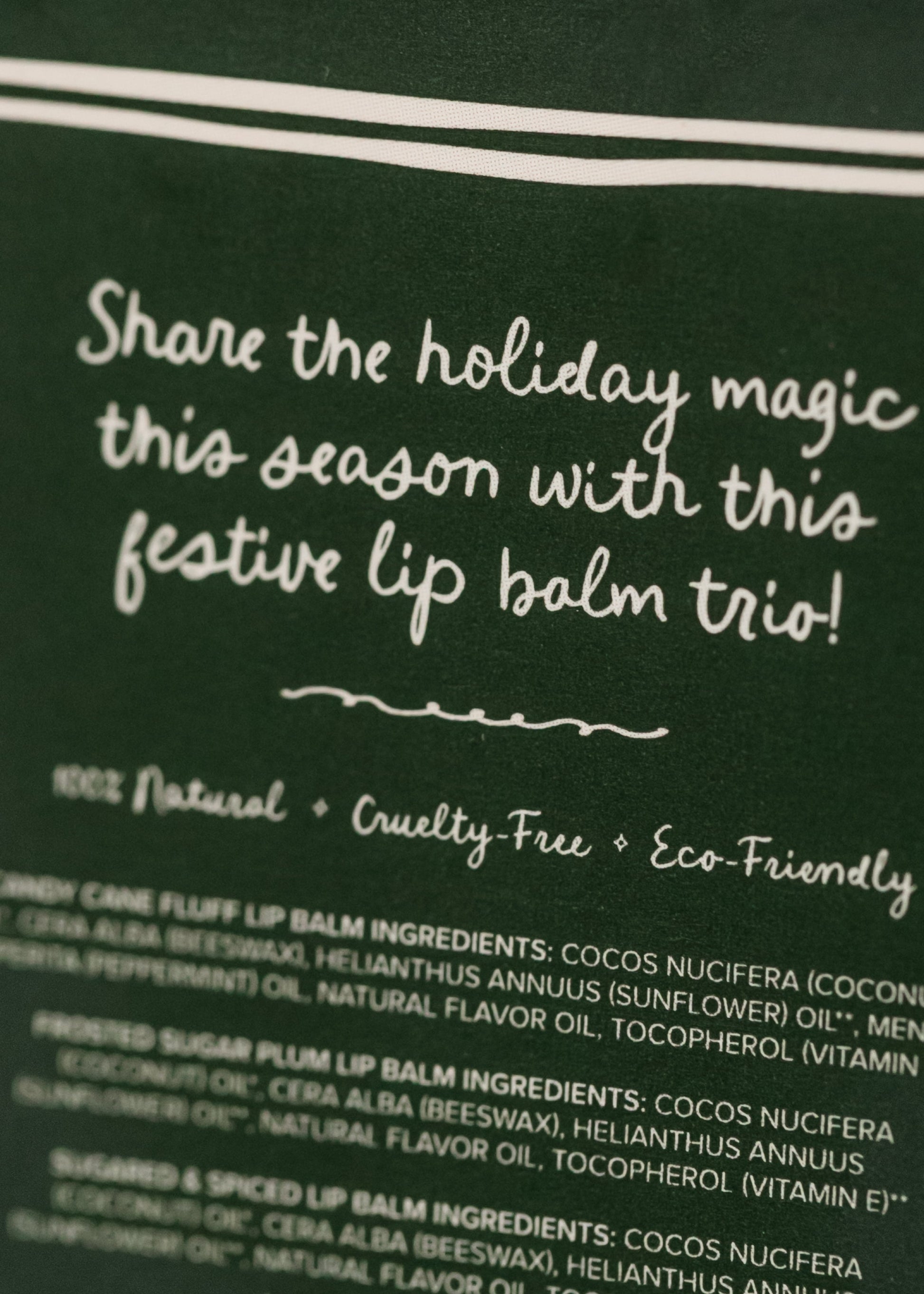 Poppy & Pout Lip Balm Ornament Gifts