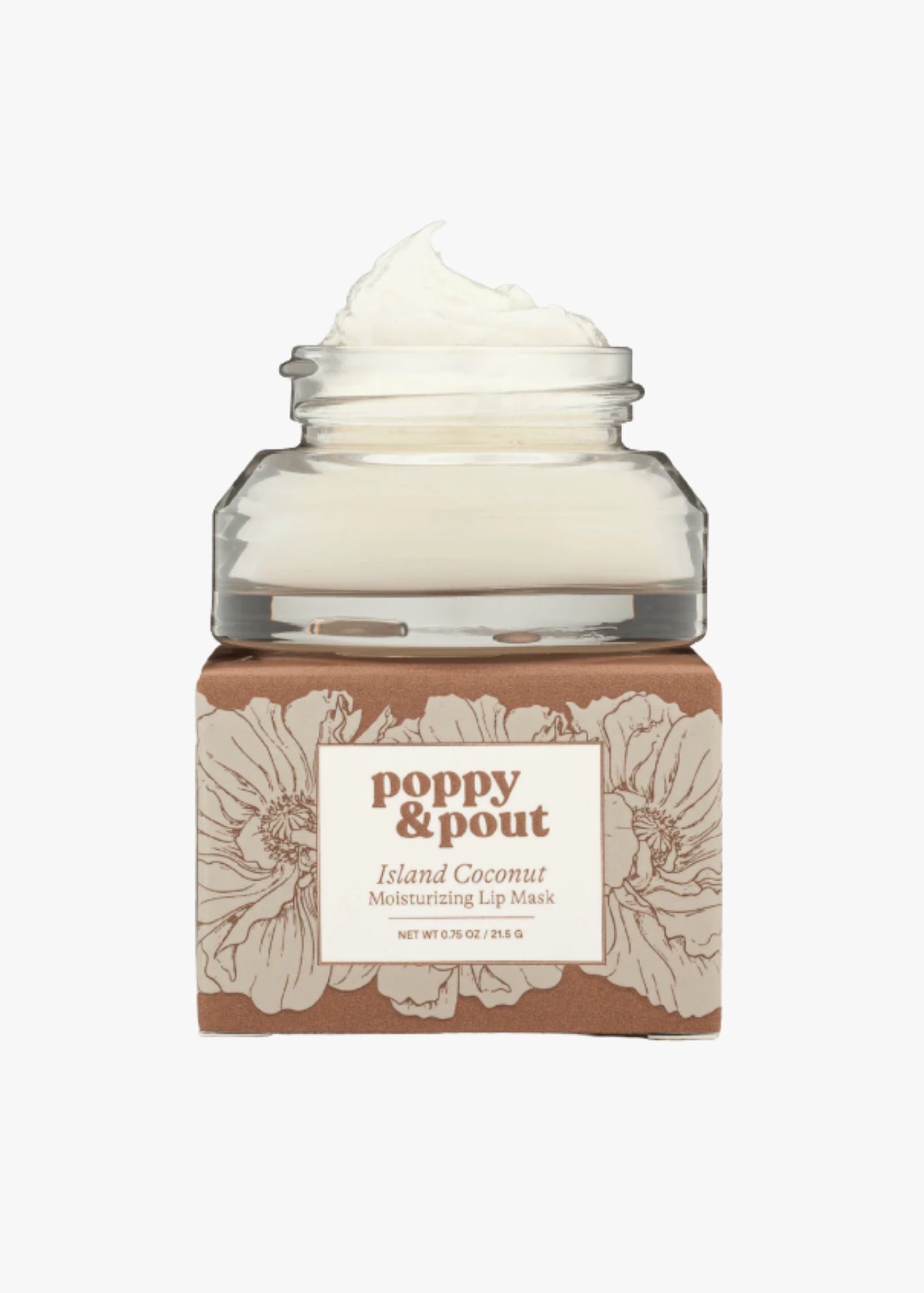 Poppy & Pout Original Lip Mask FF Home + Lifestyle Island Coconut