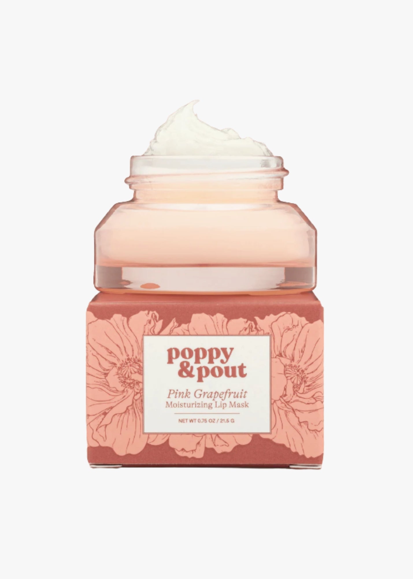 Poppy & Pout Original Lip Mask FF Home + Lifestyle Pink Grapefruit