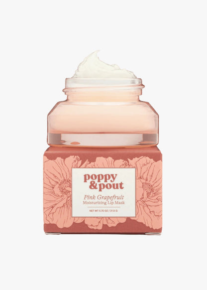 Poppy & Pout Original Lip Mask FF Home + Lifestyle Pink Grapefruit