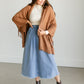Positano Fringe Wrap Cardigan FF Tops