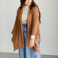 Positano Fringe Wrap Cardigan FF Tops