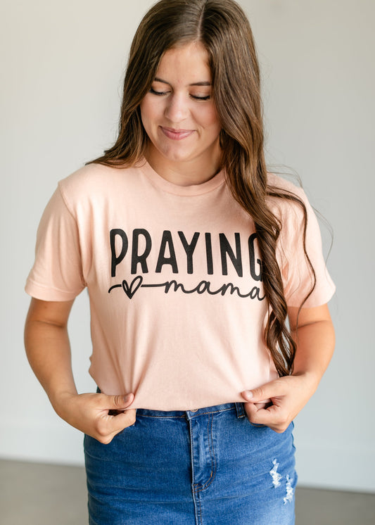 Praying Mama Graphic T-shirt FF Tops