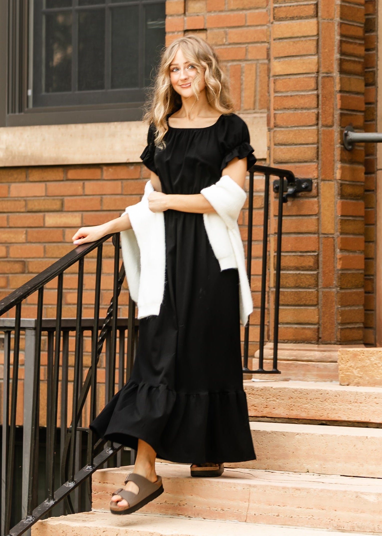 Amy Puff Sleeve Maxi Dress - FINAL SALE  Inherit Co.