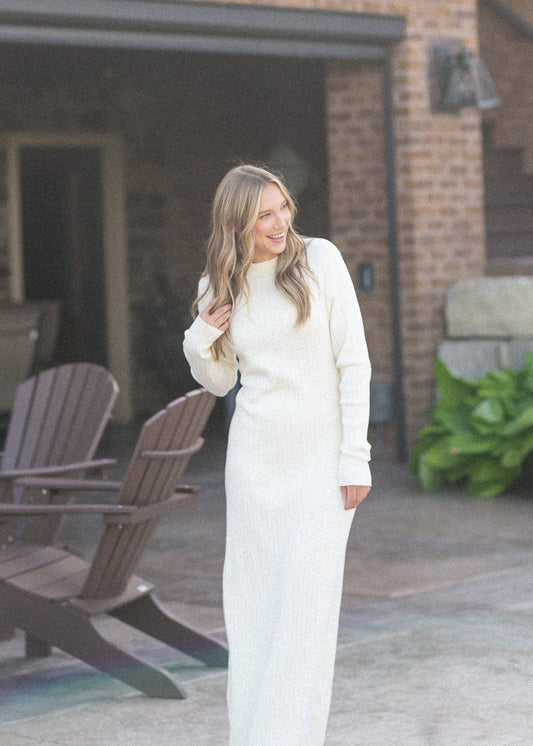 Preorder Ashdon Ribbed Maxi Dress FF Dresses