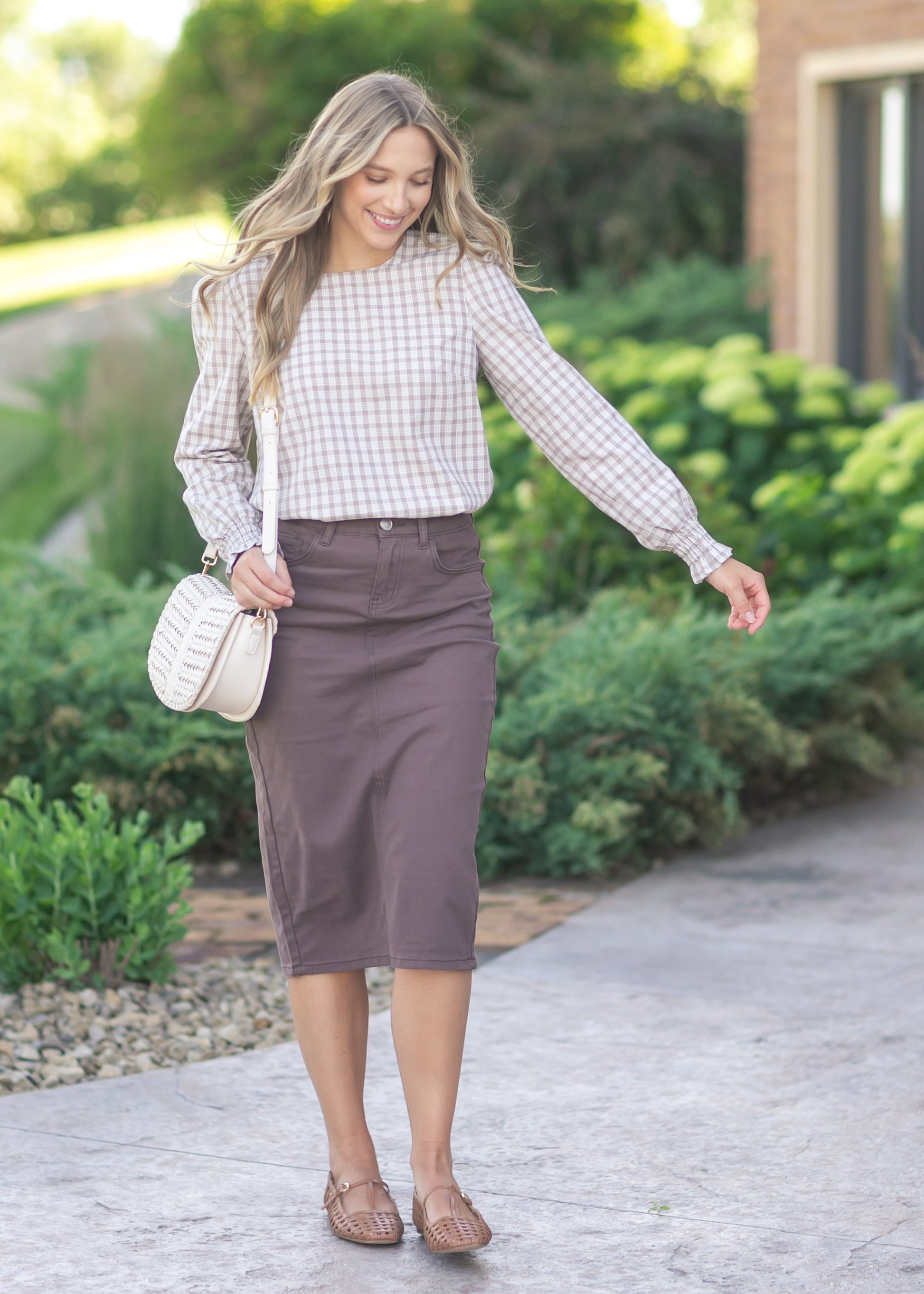 Preorder Blake Cinched Sleeve Blouse IC Tops