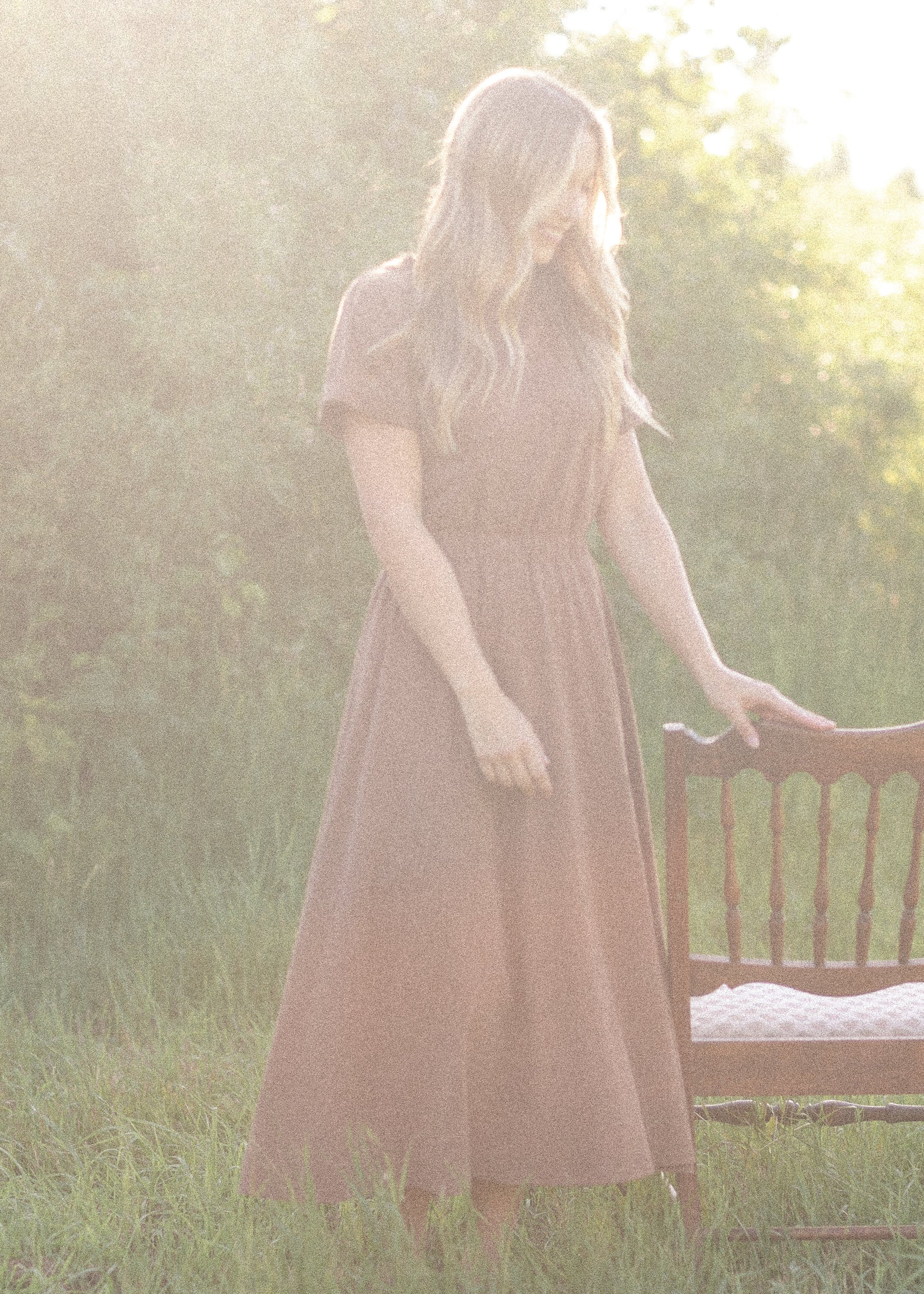 Preorder Casey Cap Sleeve Midi Dress IC Dresses