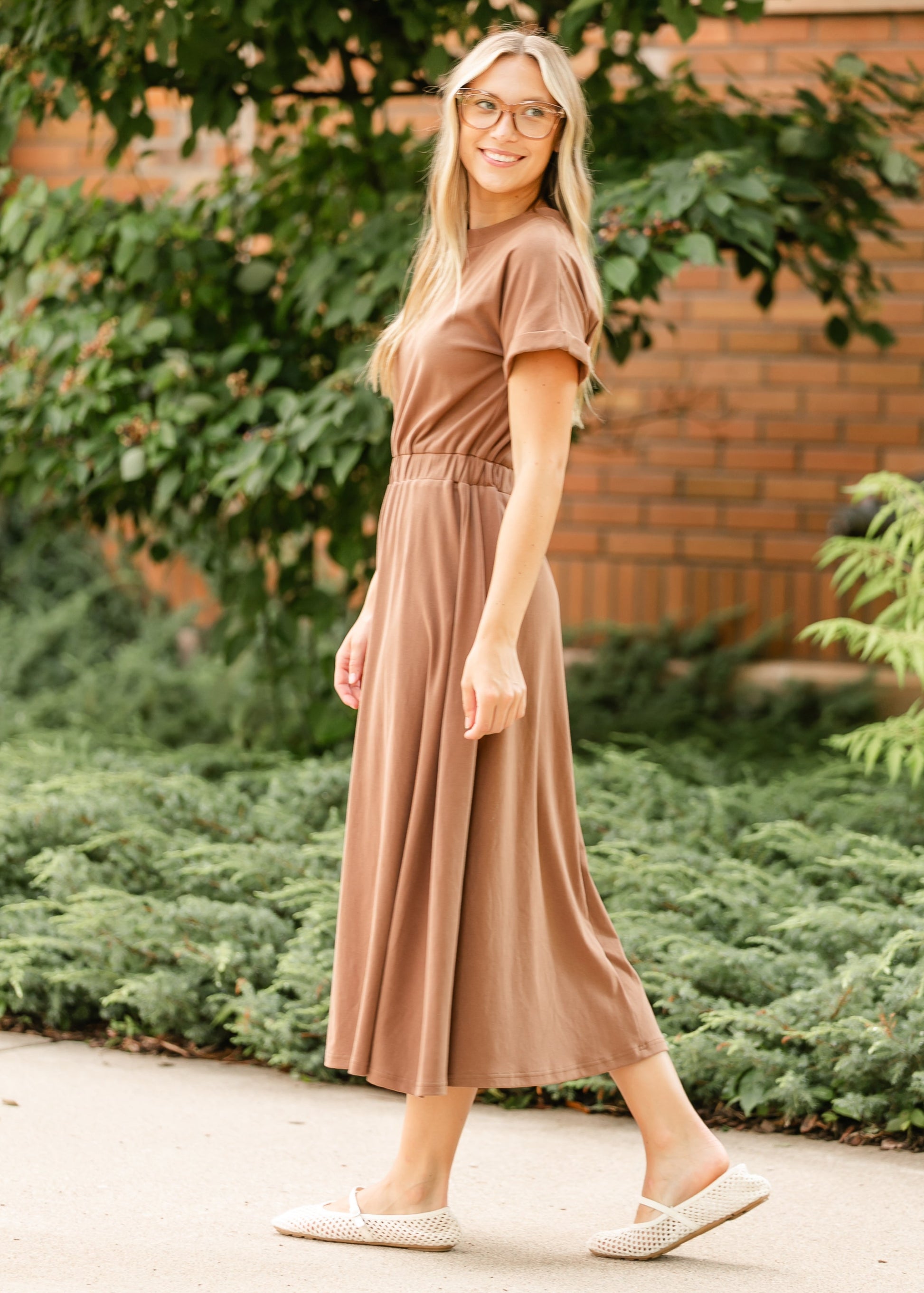 Preorder Casey Cap Sleeve Midi Dress IC Dresses