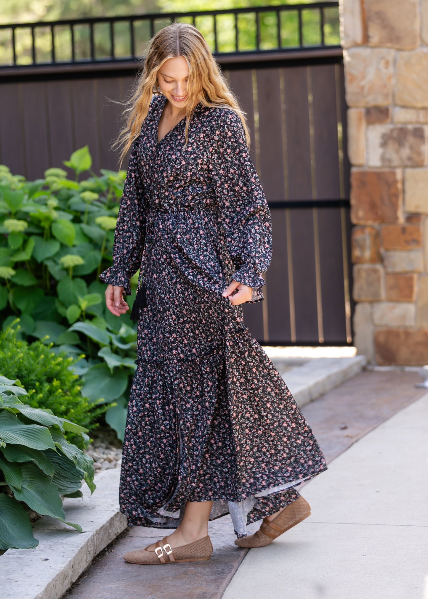 Preorder Evangeline Floral Maxi Dress IC Dresses