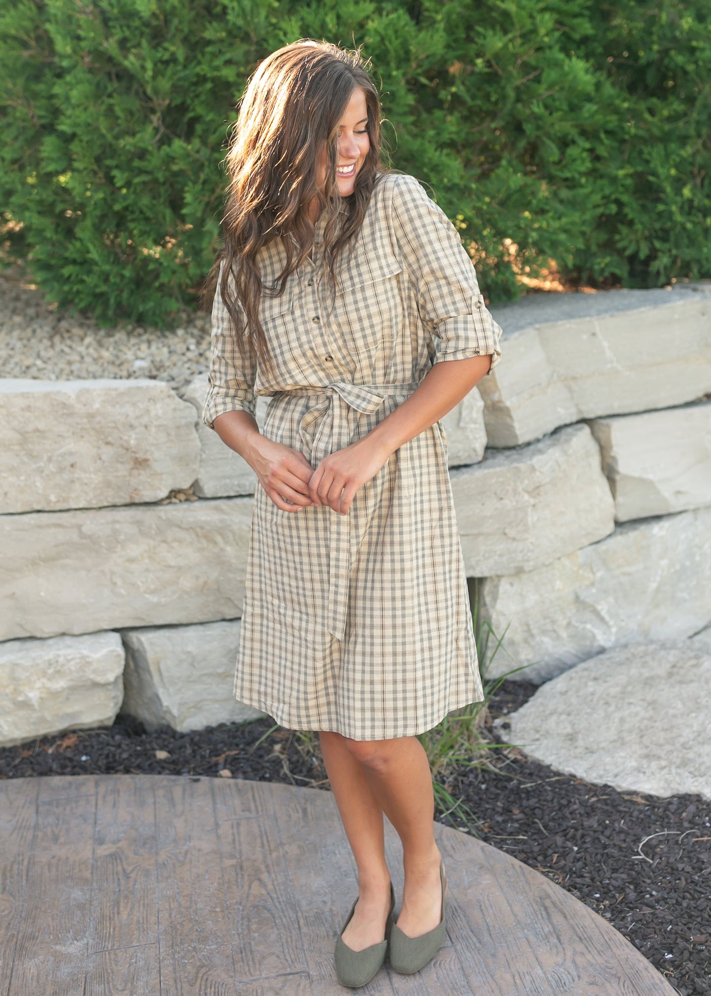 Preorder Kimberly Shirt Dress IC Dresses
