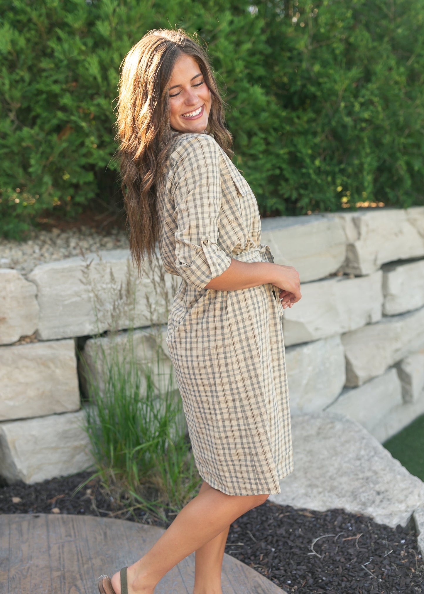 Preorder Kimberly Shirt Dress IC Dresses