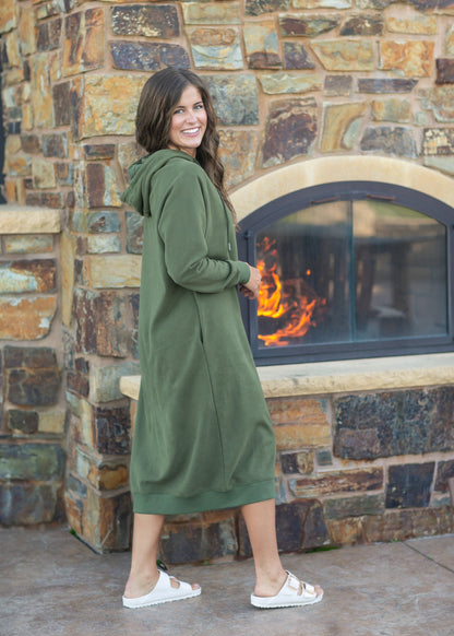 Preorder Scout Sweatshirt Dress- 45" IC Dresses