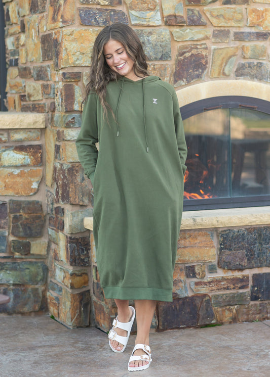 Preorder Scout Sweatshirt Dress- 45" IC Dresses
