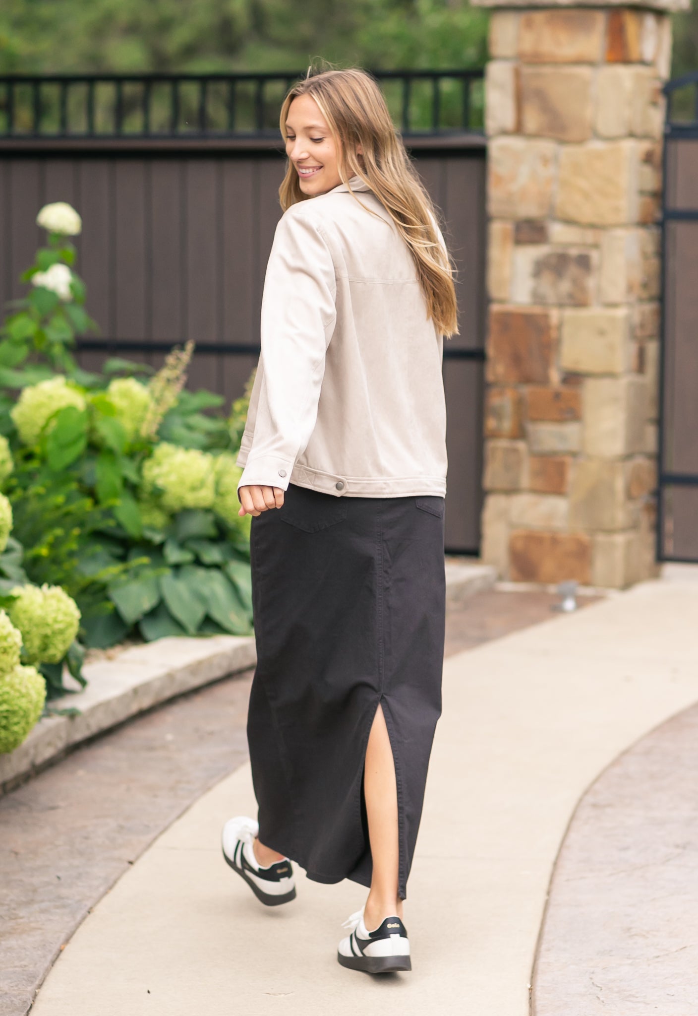 Preorder  Stella Onyx Black Denim Maxi Skirt IC Skirts
