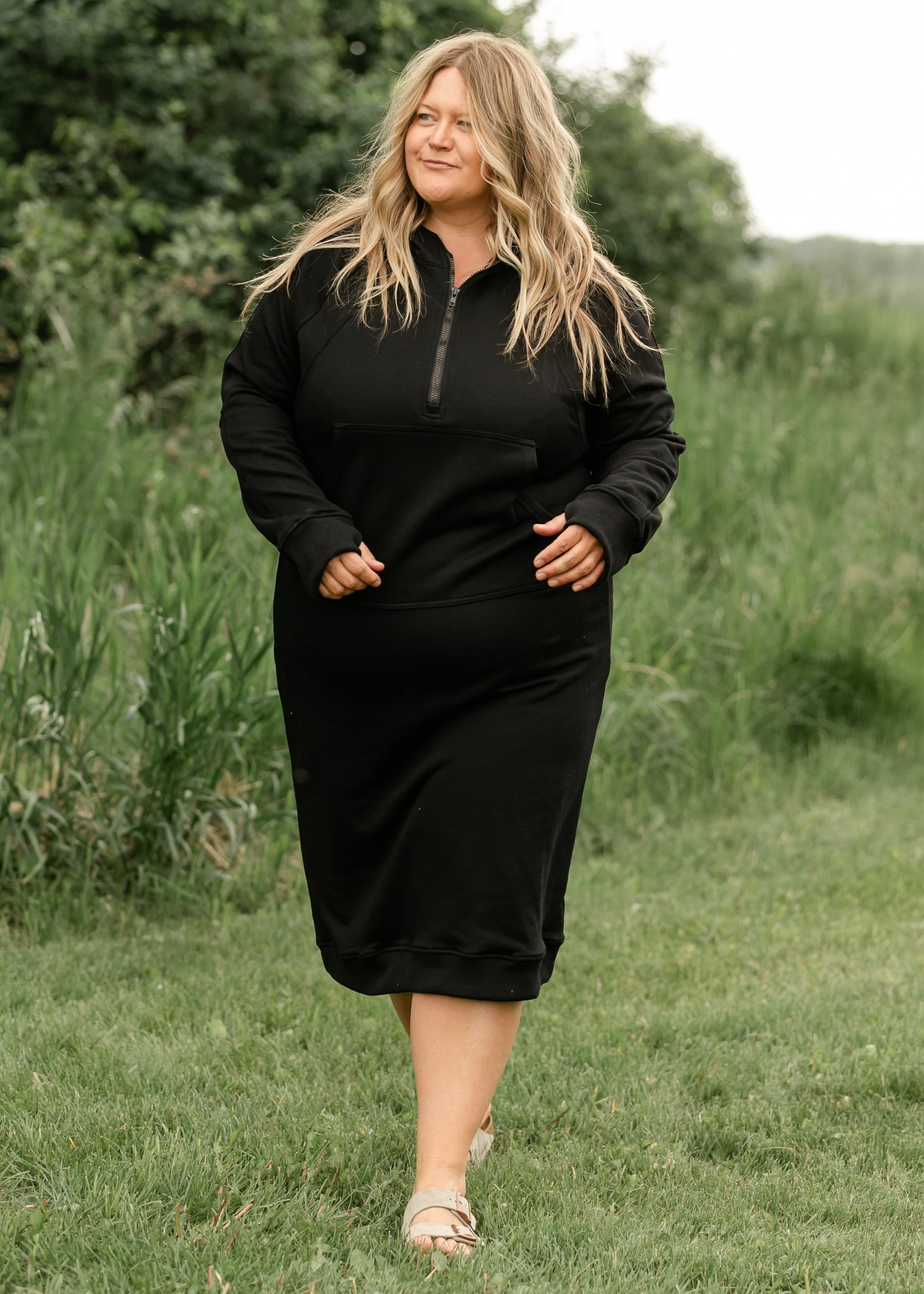 Tayla Hoodie Sweatshirt Dress - Final Sale, Small Tayla Hoodie Sweatshirt Dress - Final Sale, Small