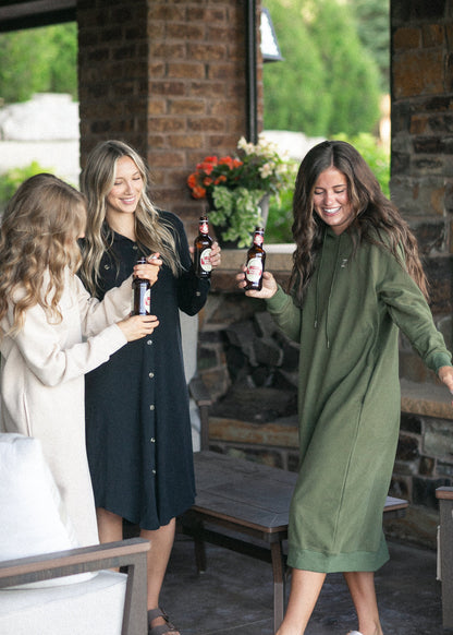 Preorder Teagan Shirt Dress IC Dresses