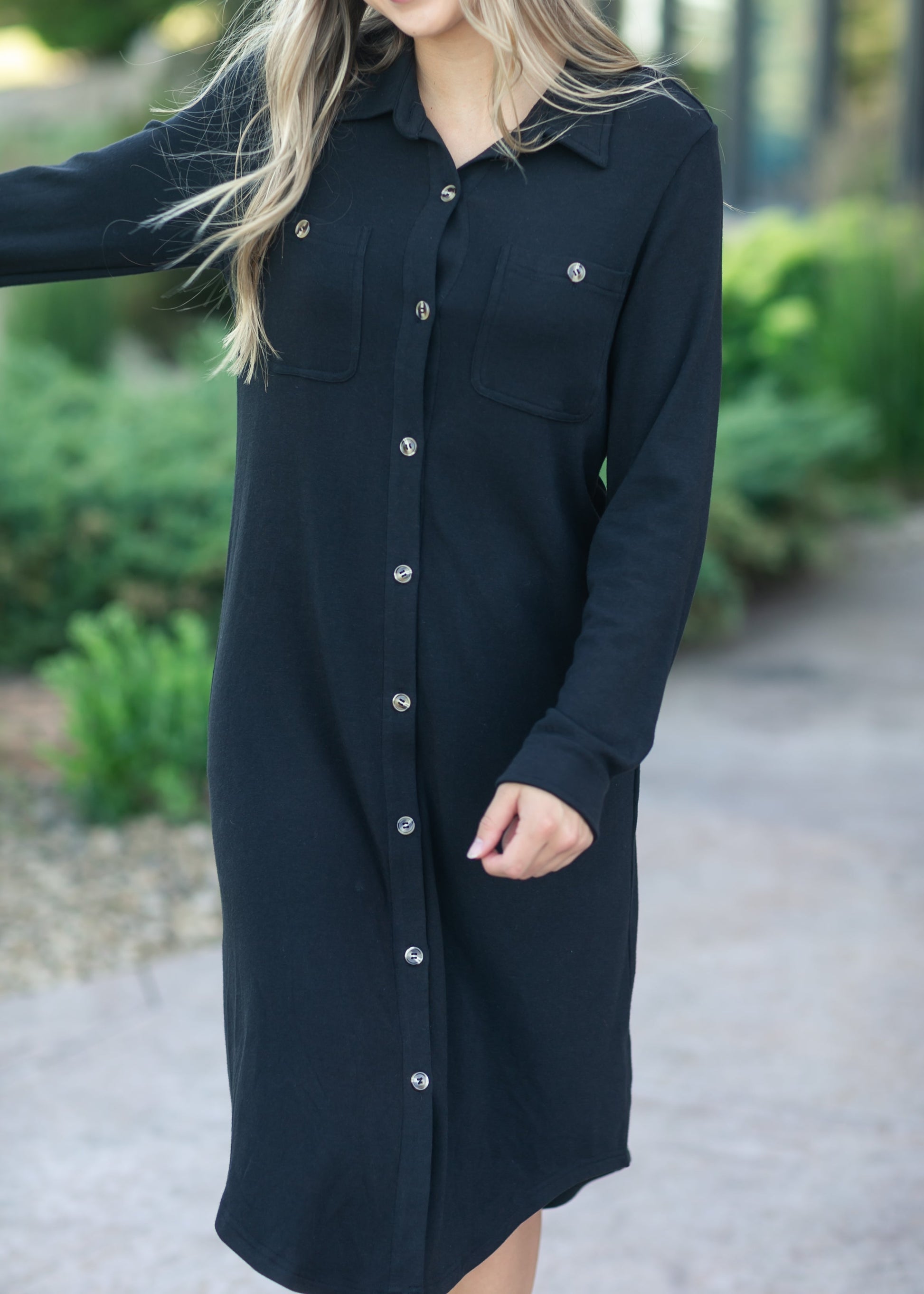 Preorder Teagan Shirt Dress IC Dresses