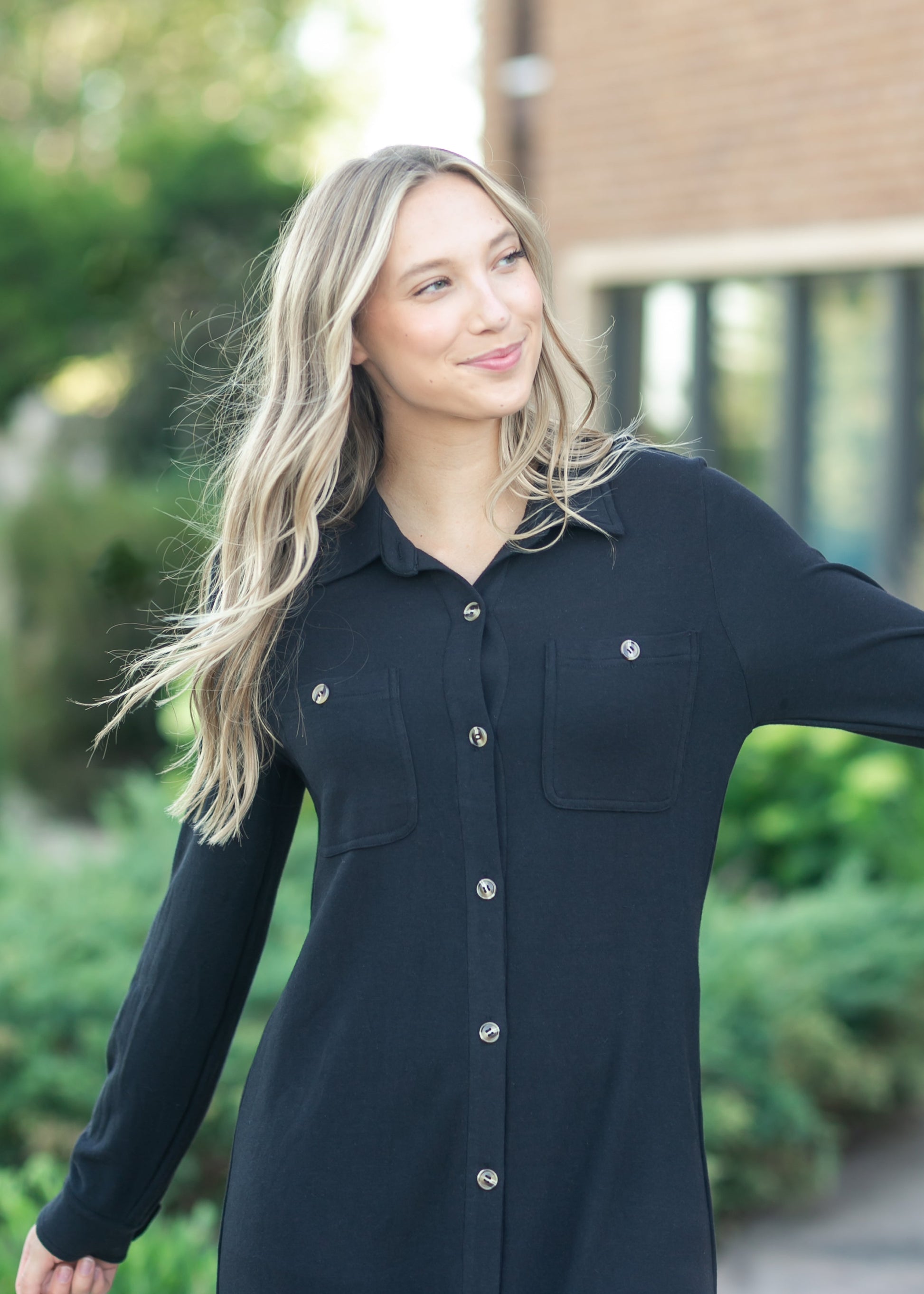 Preorder Teagan Shirt Dress IC Dresses
